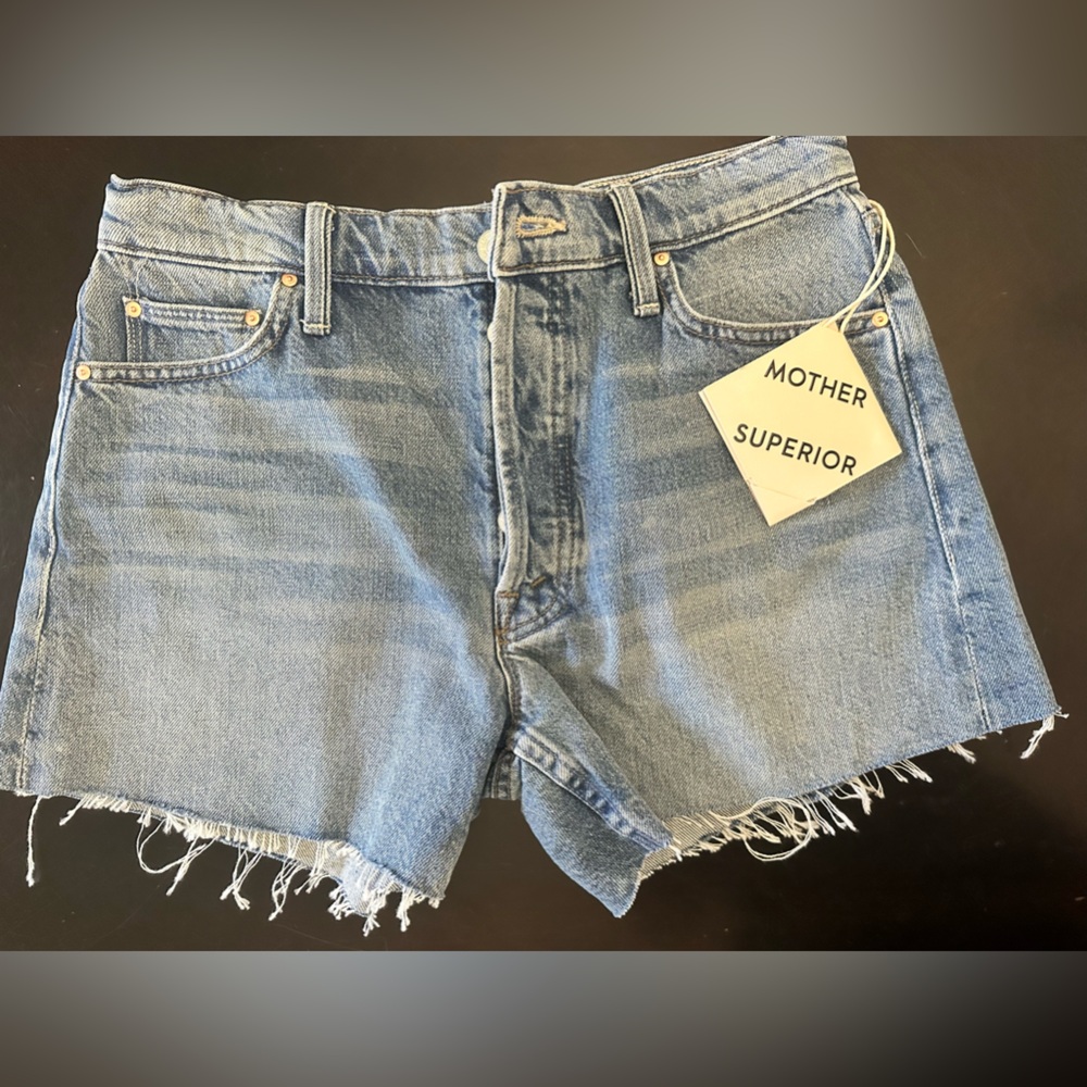 Mother denim shorts- The Skipper, Short N’ Long Fray